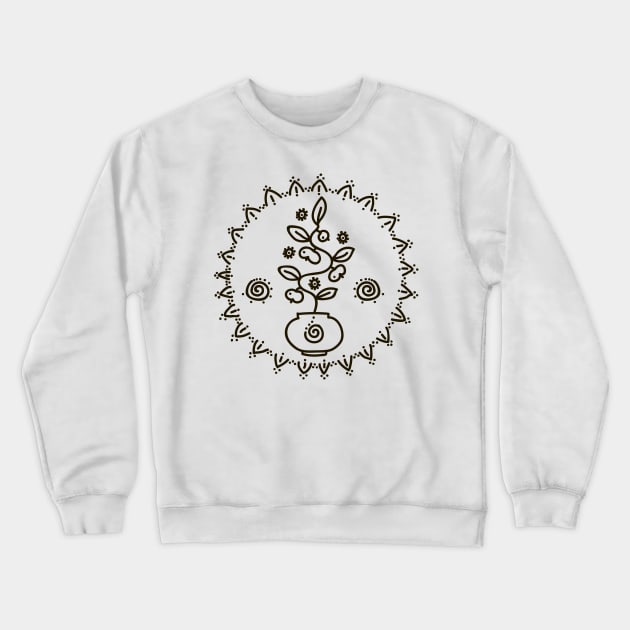 Female #08 Crewneck Sweatshirt by Olga Berlet